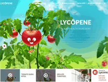 Tablet Screenshot of lycopene.com